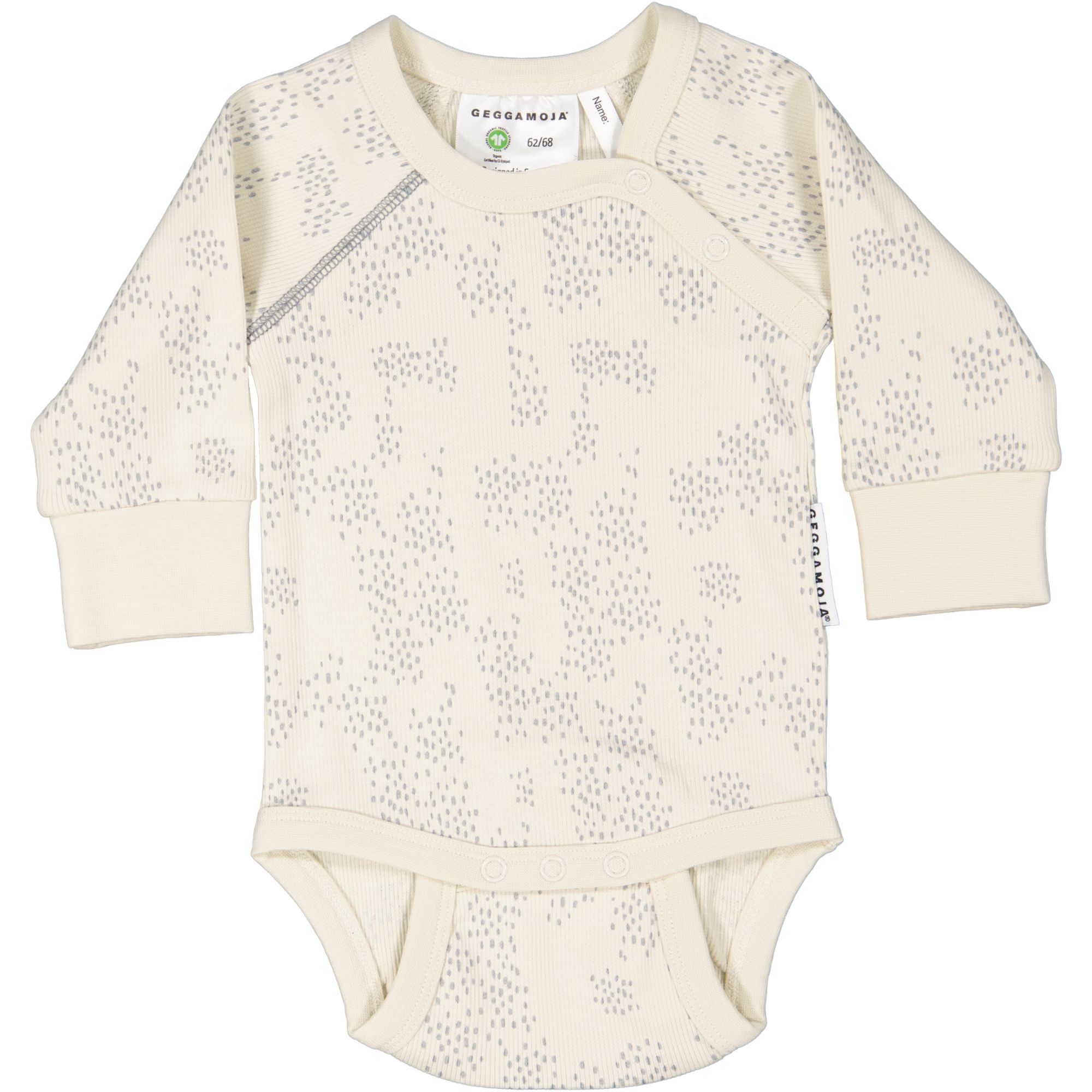 Body L.S Grey dots