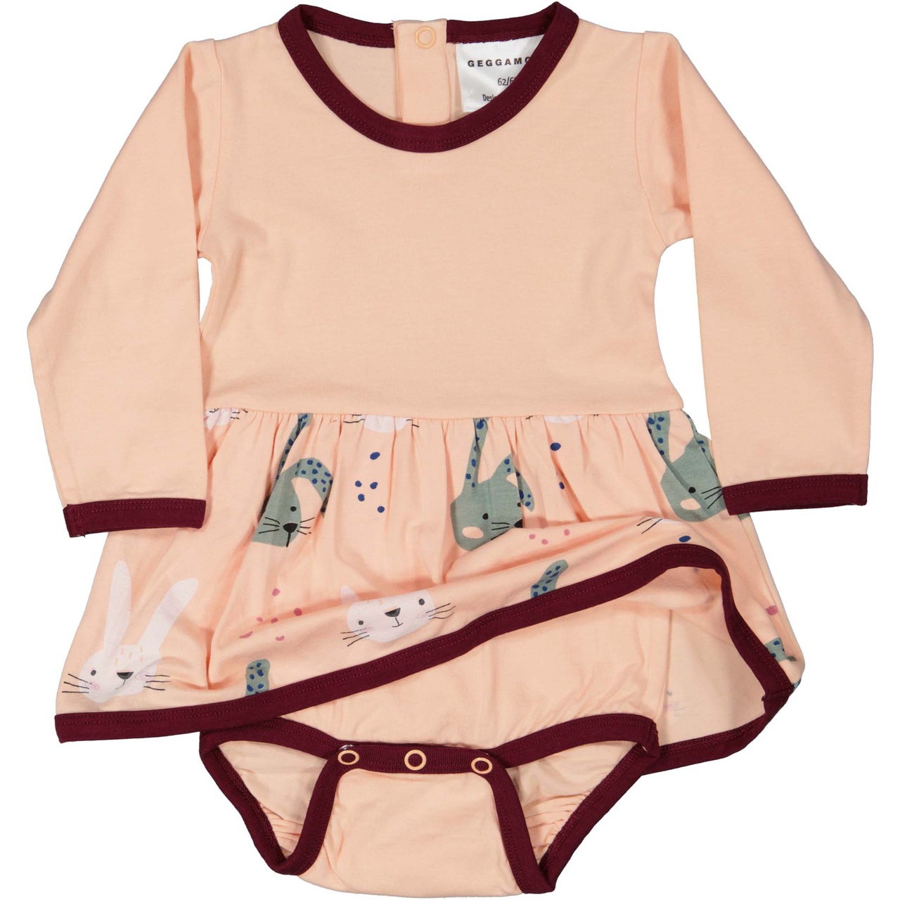 Bamboo body dress Rabbit 74/80