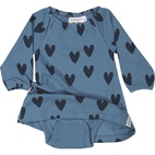 Singoalla dress Blue heart 134/140