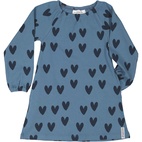 Singoalla dress Blue heart 134/140