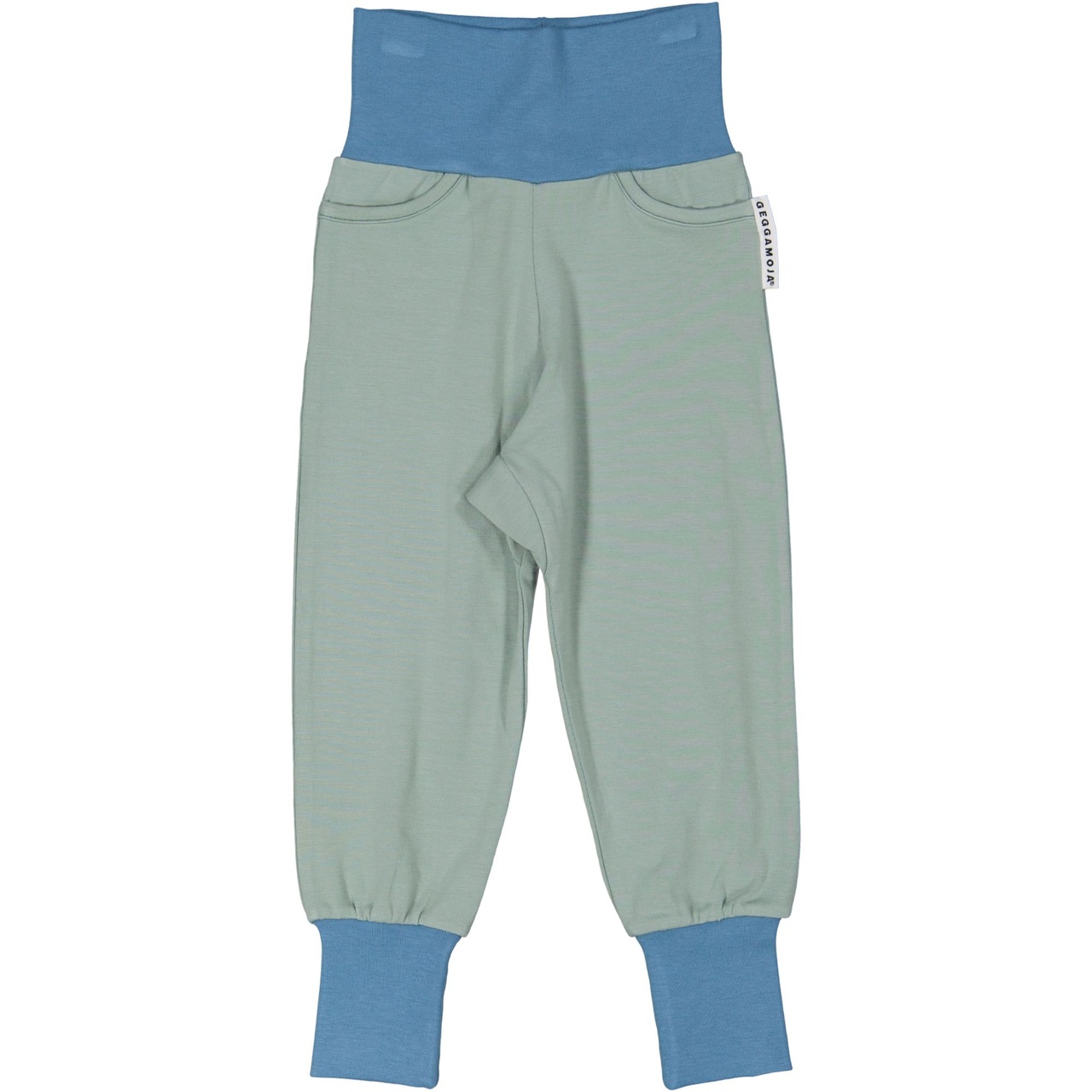 Bamboo baby pants Green