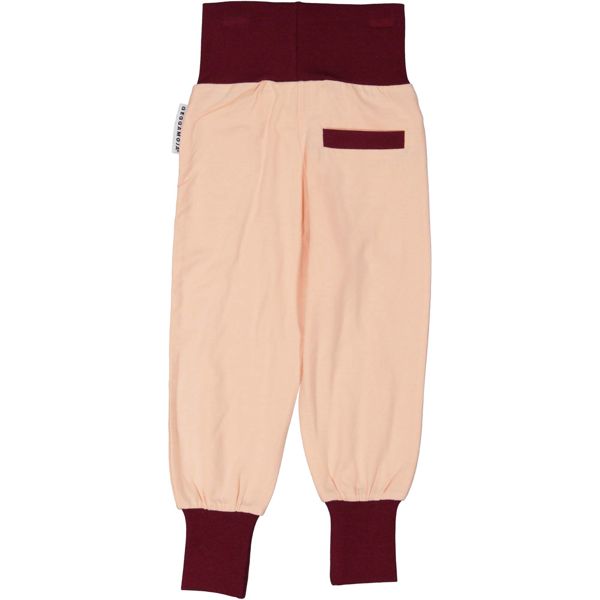 Bamboo baby pants Peach