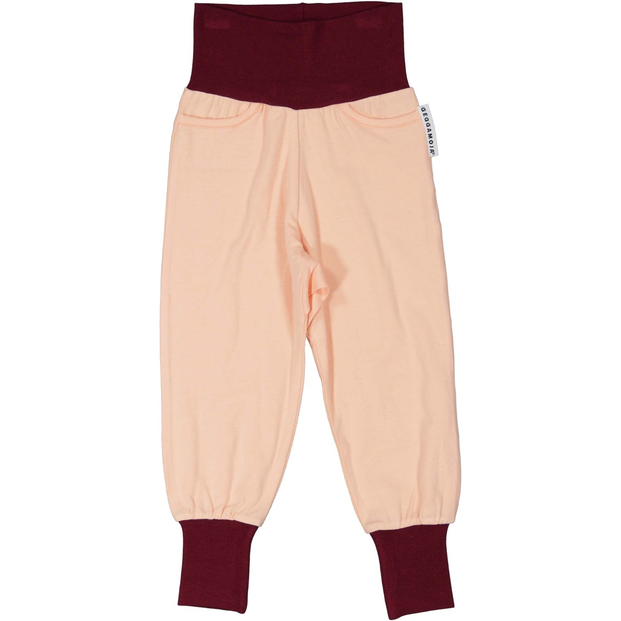 Bamboo baby pants Peach