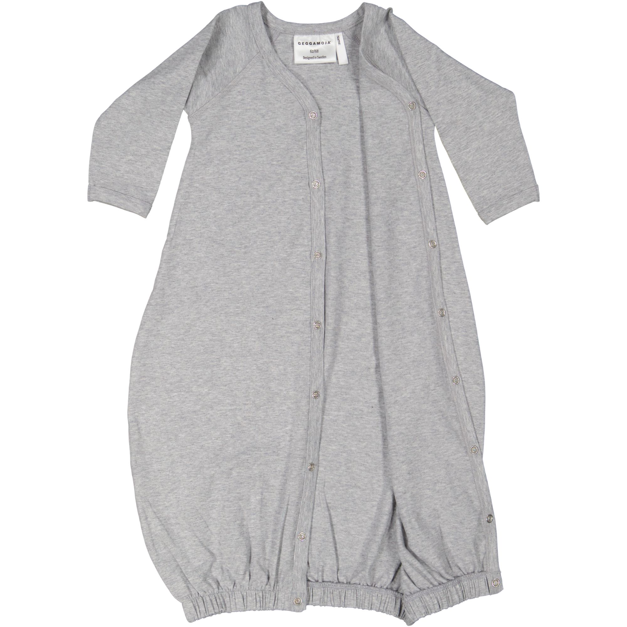 Bamboo sleep gown Grey melange