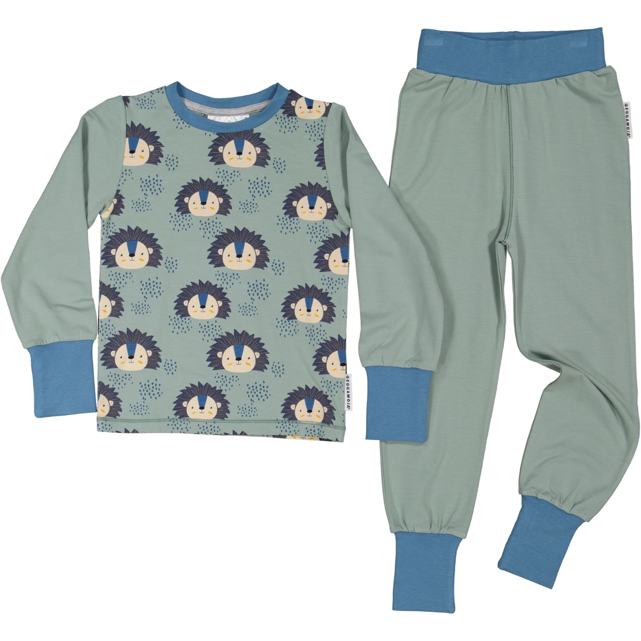 Bamboo two piece pyjamas Hedgehog 134/140