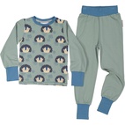 Bamboo two piece pyjamas Hedgehog