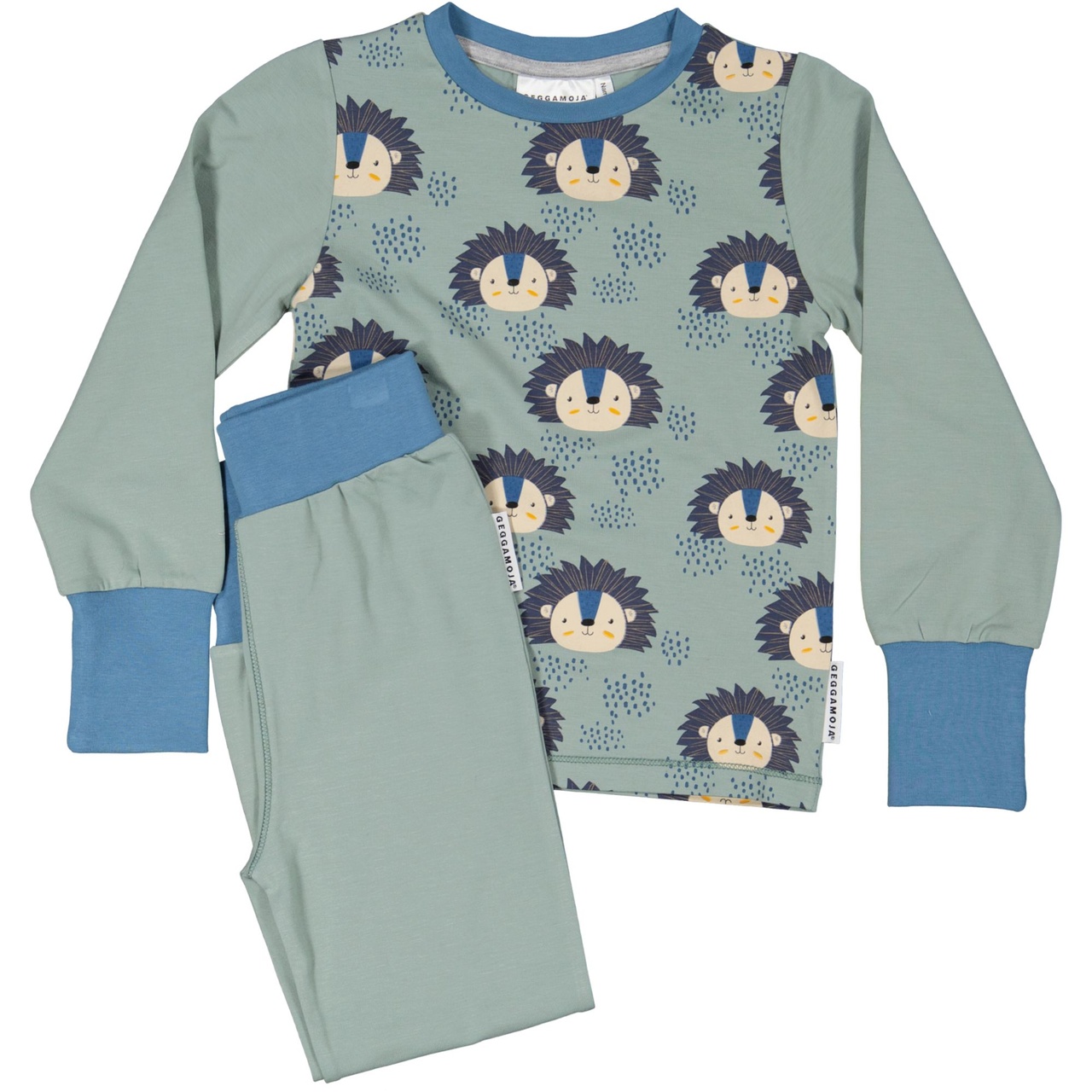 Bamboo two piece pyjamas Hedgehog