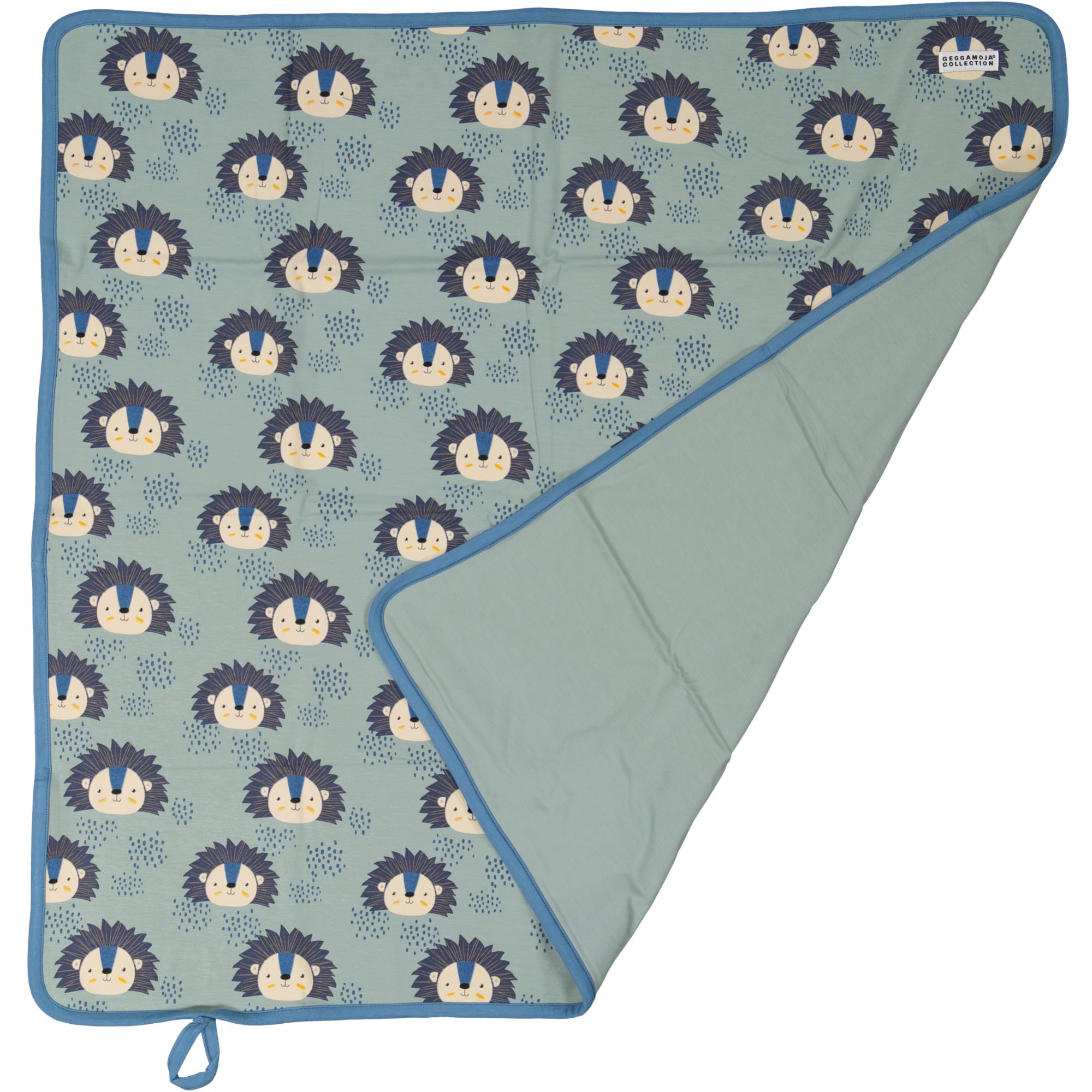 Bamboo baby blanket Hedgehog