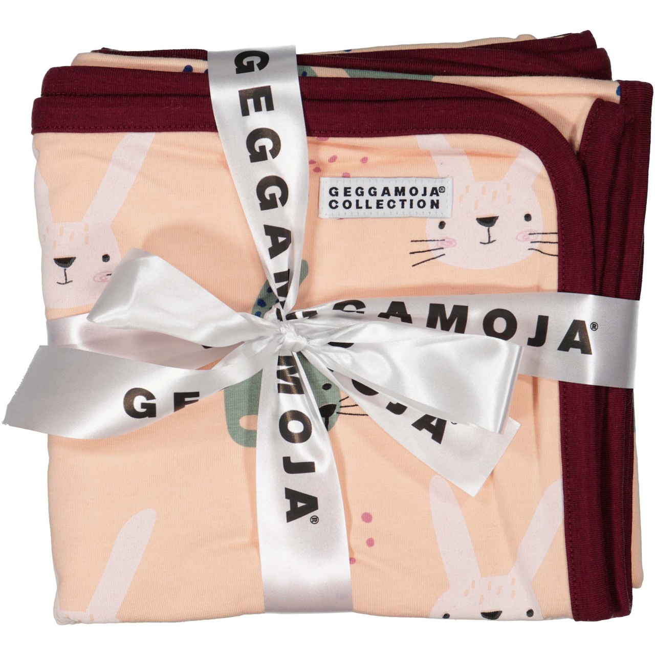 Babyfilt i bambu Kanin Rosa