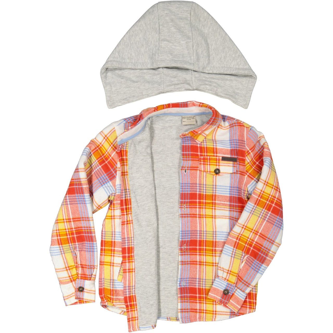 Padded shirt Orange/yellow