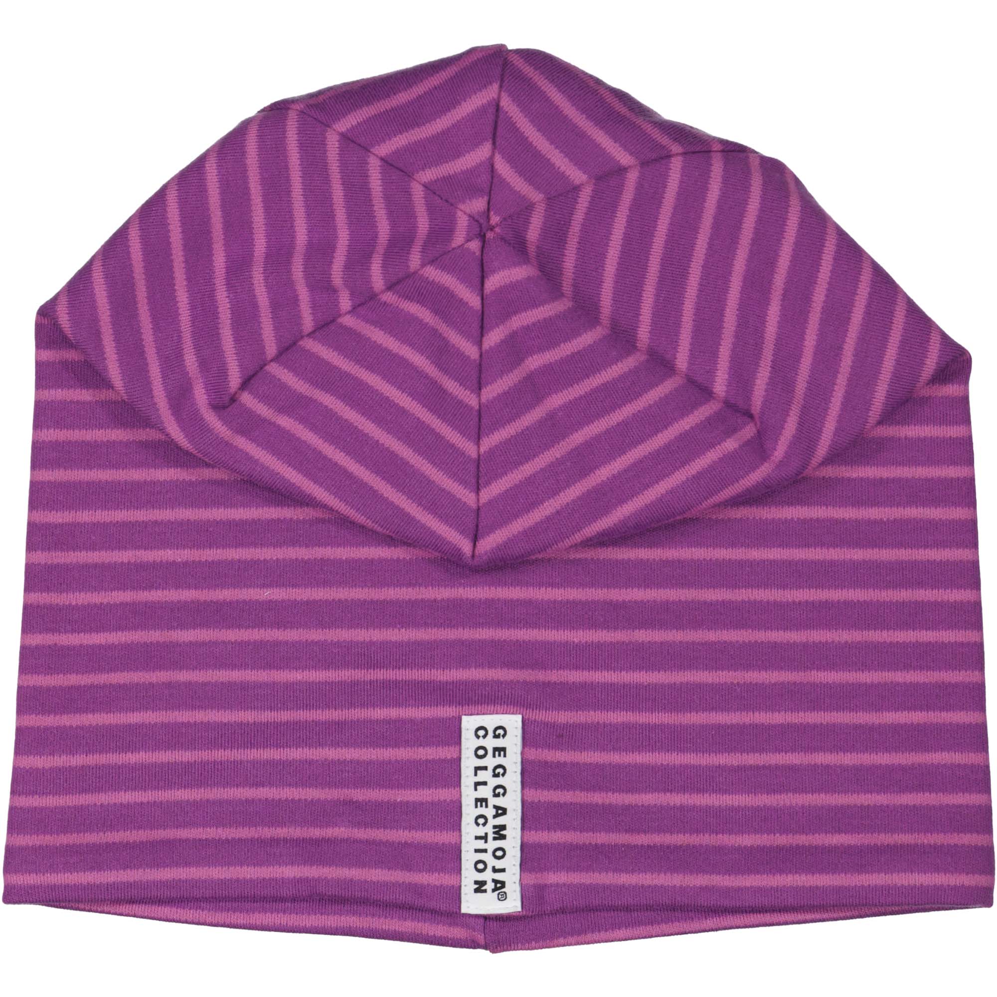 Hattu fleecevuorattu cap Deep violetti/lilac