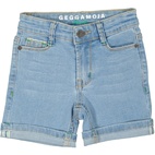 Unisex 5-pocket shorts Denim l.blue wash 98/104