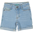 Unisex 5-pocket shorts Denim l.blue wash 122/128