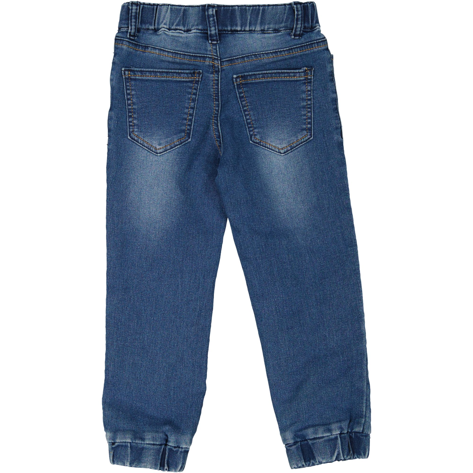 Unisex soft jeans Denim blue wash