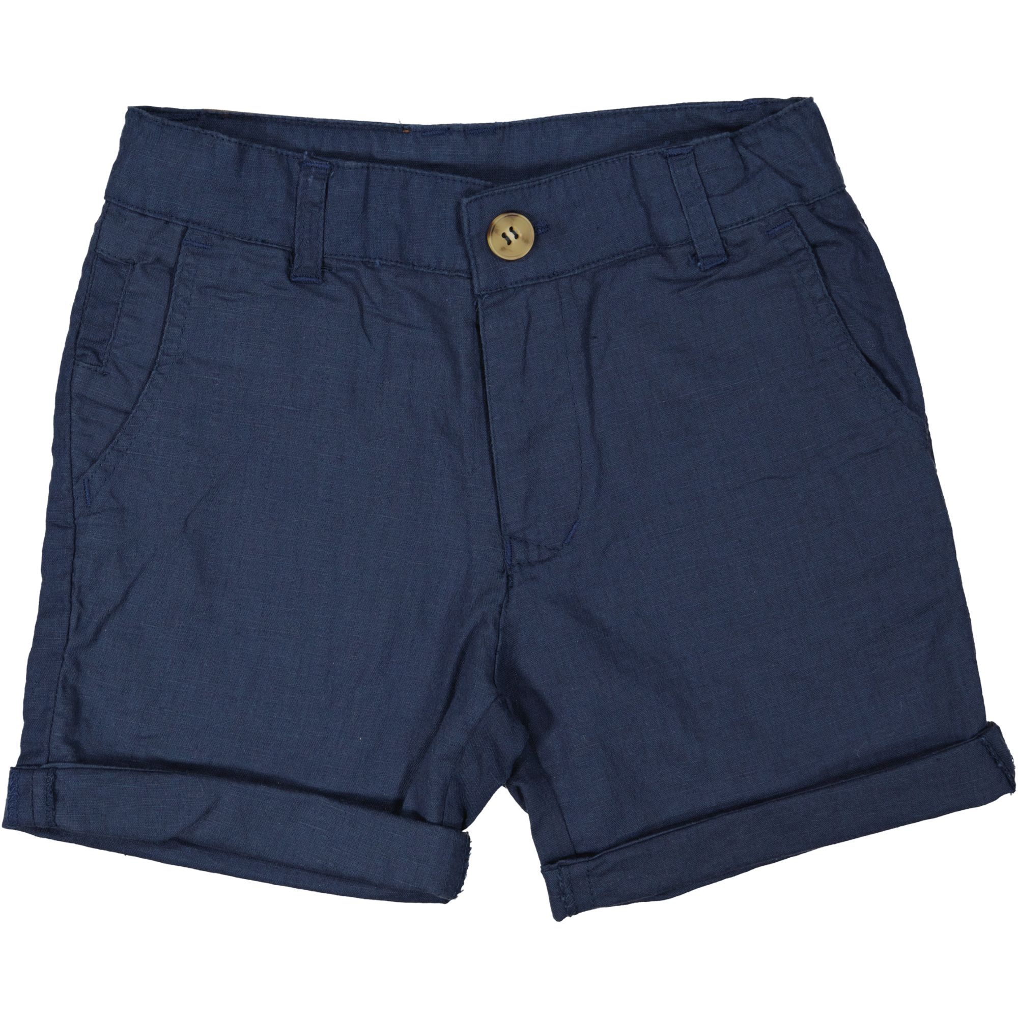 Linnen shorts Navy