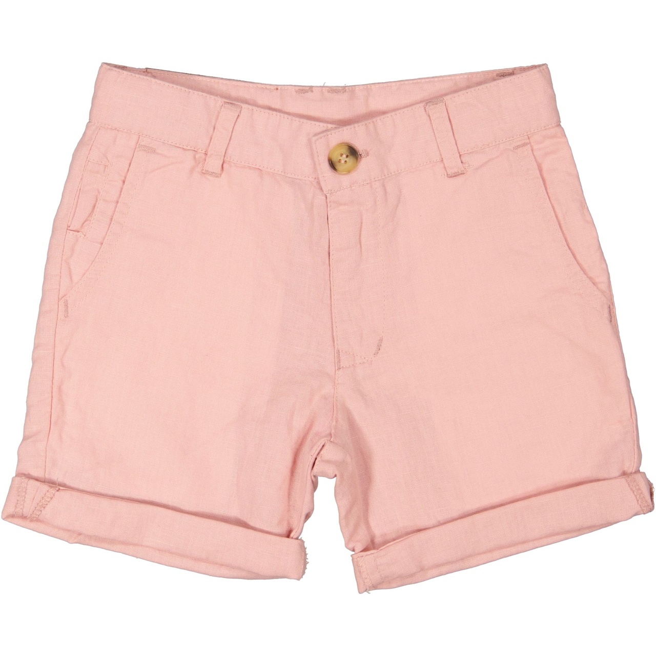 Linnen shorts Old pink 86/92