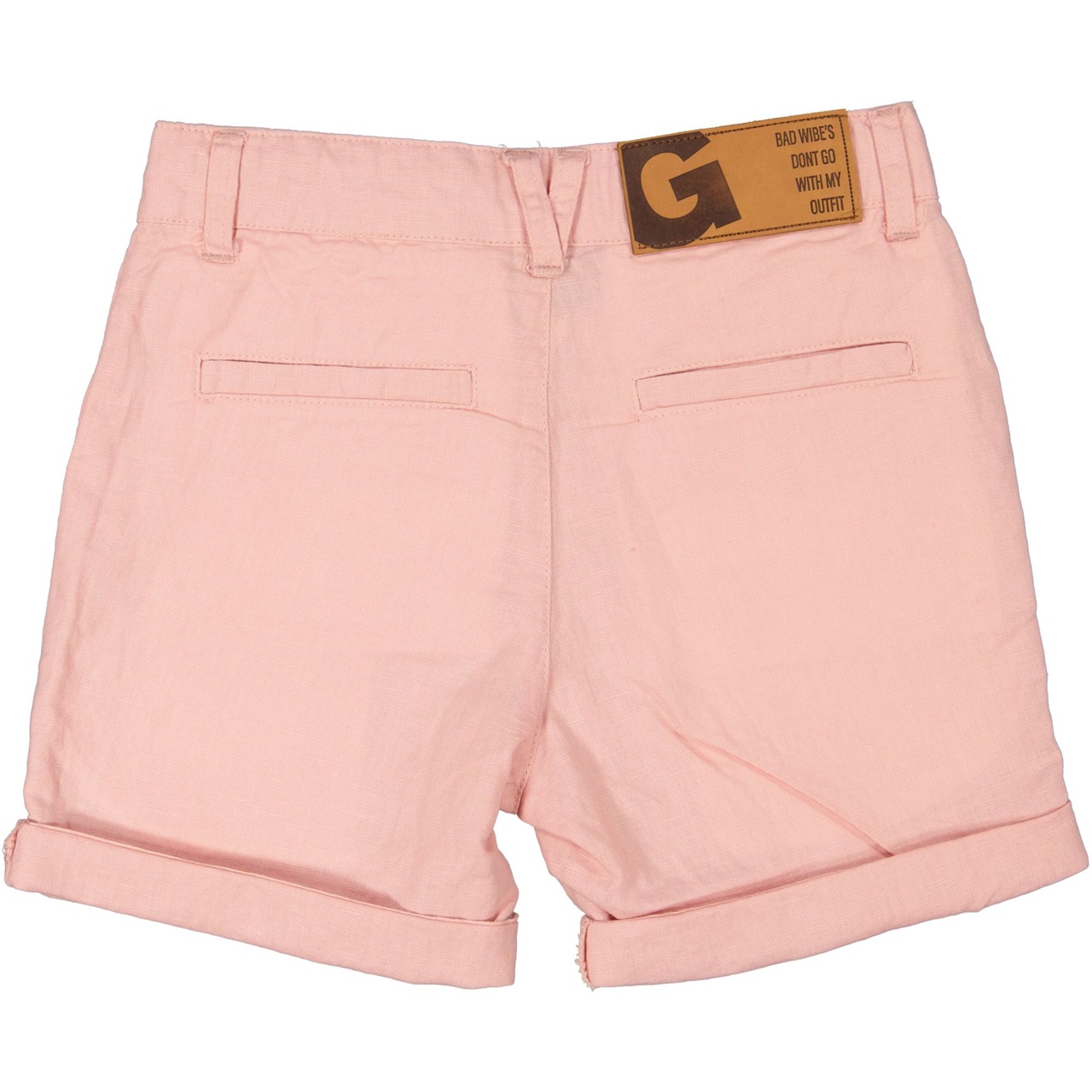 Linnen shorts teen Old pink 57