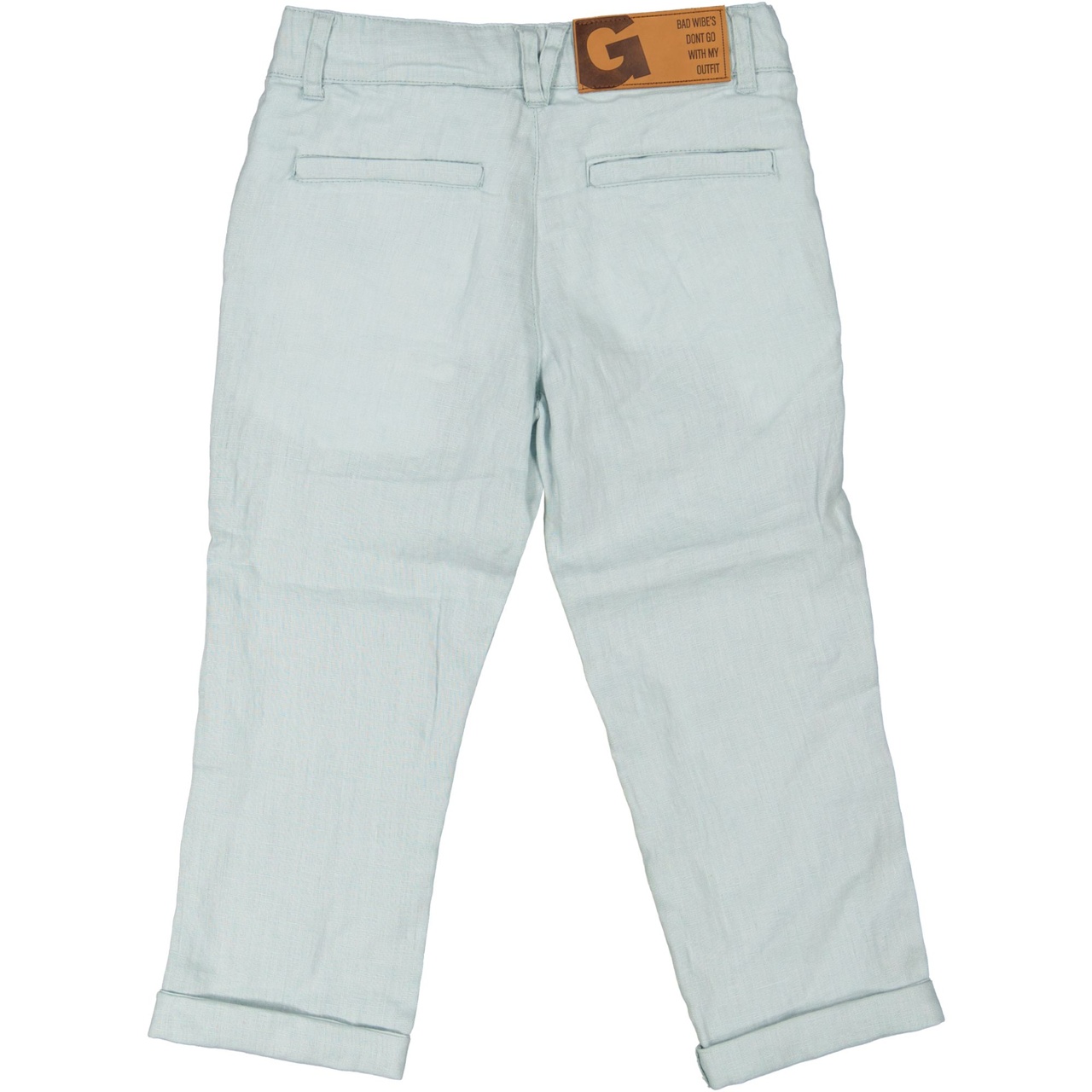 Linnen pant Dust mint 110/116