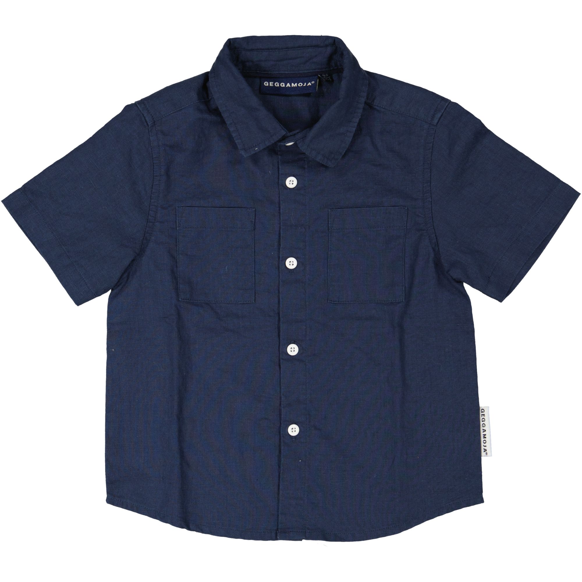 Linnen shirt Navy