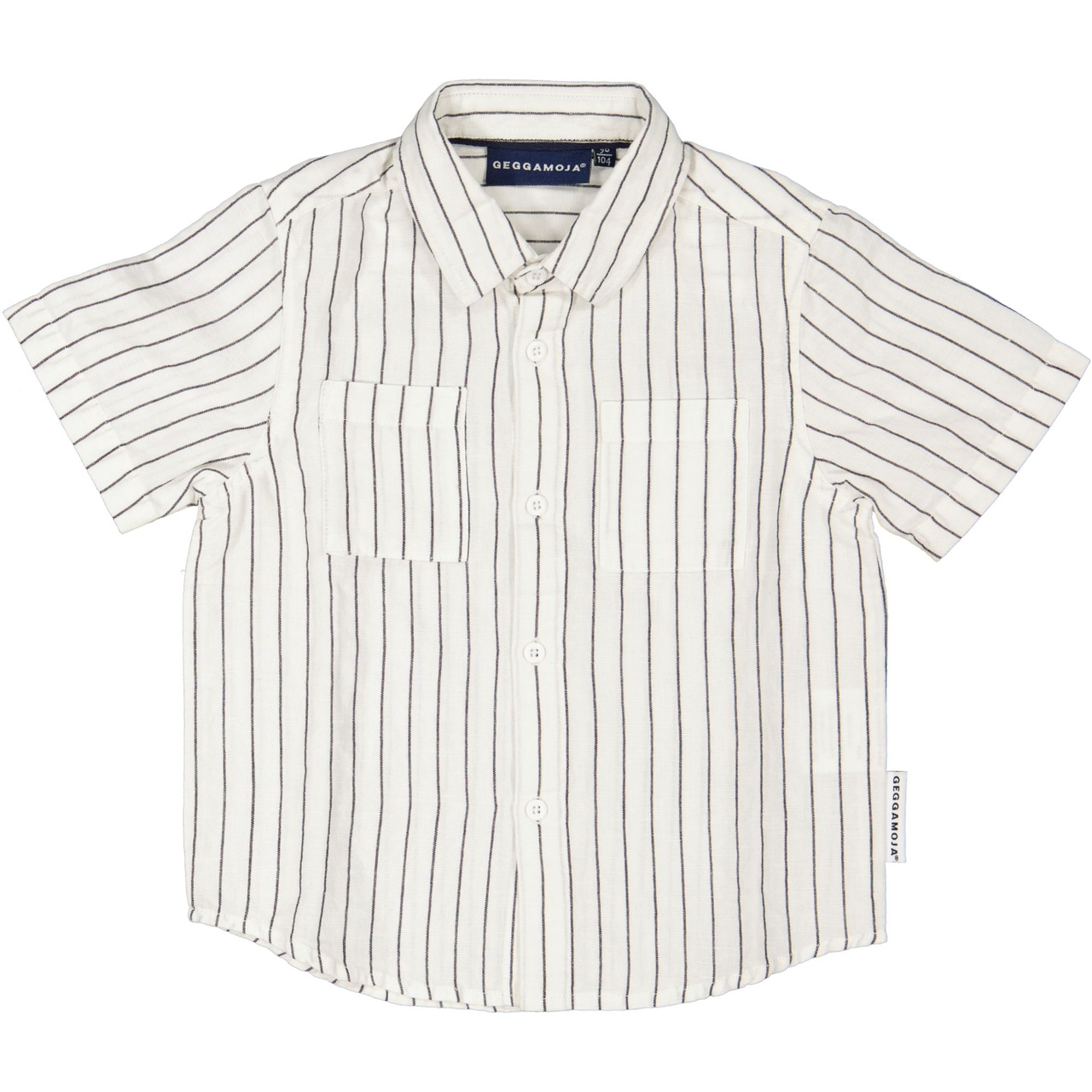 Linnen shirt Navy stripe