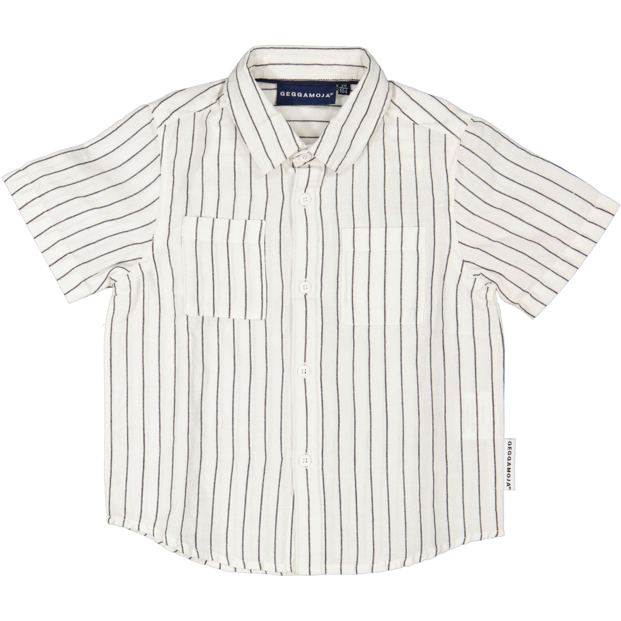 Linnen shirt Navy stripe