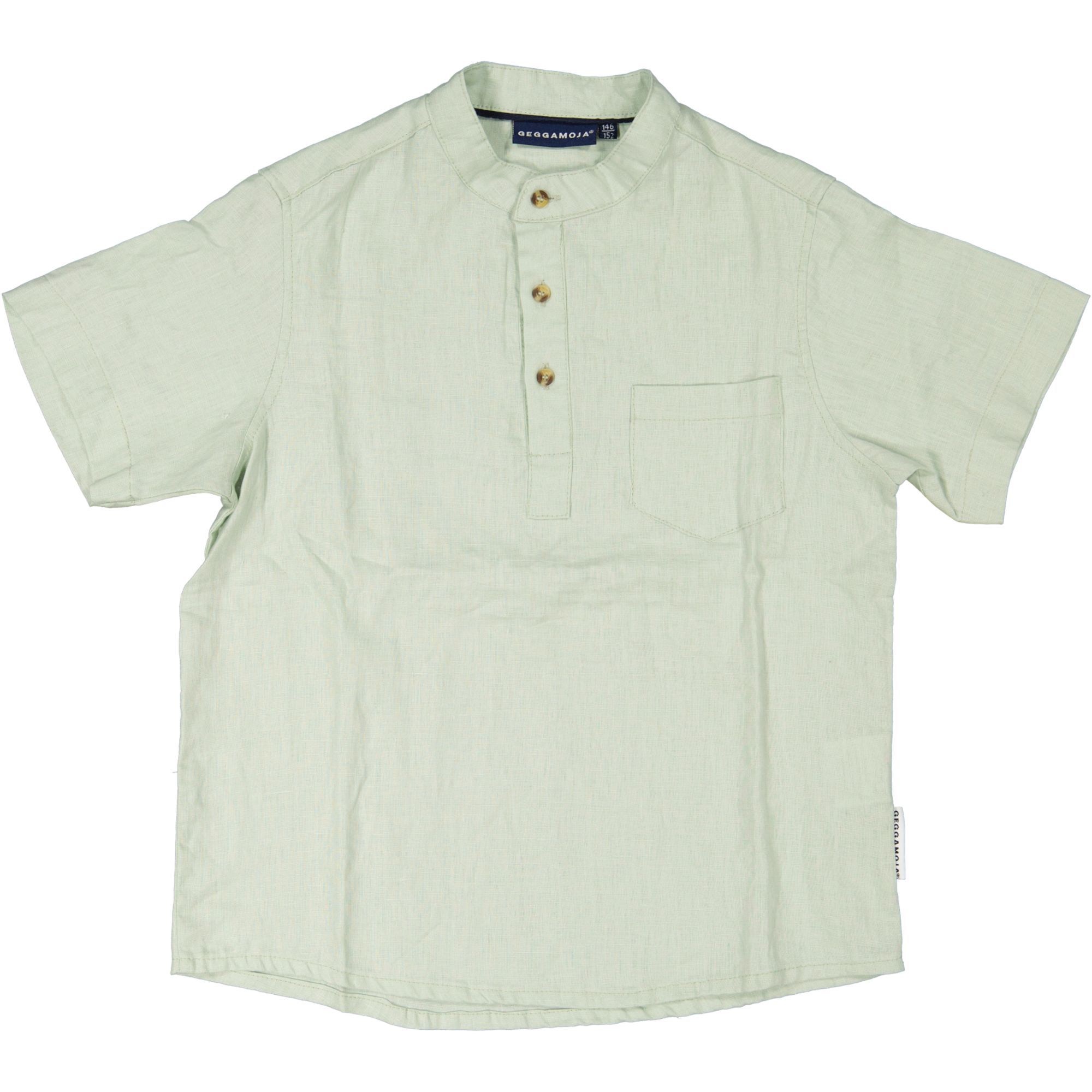 Linnen shirt S.S Green