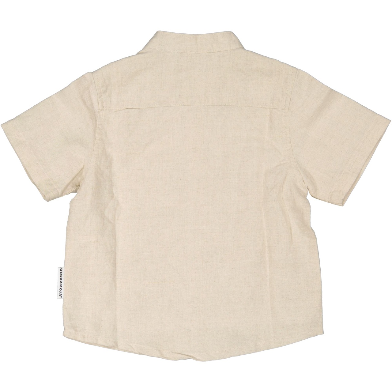 Linnen shirt S.S Nature beige 110/116