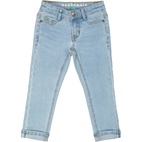 Unisex 5-pocket jeans Denim l.blue wash 86/92