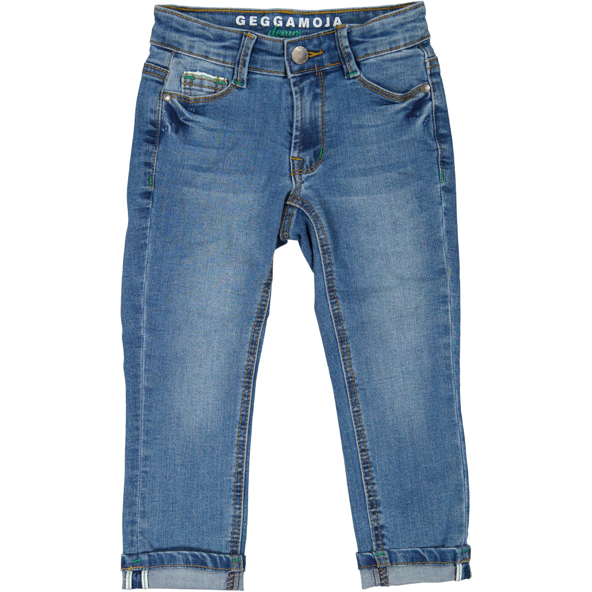 Unisex 5-pocket jeans Denim Sininen wash