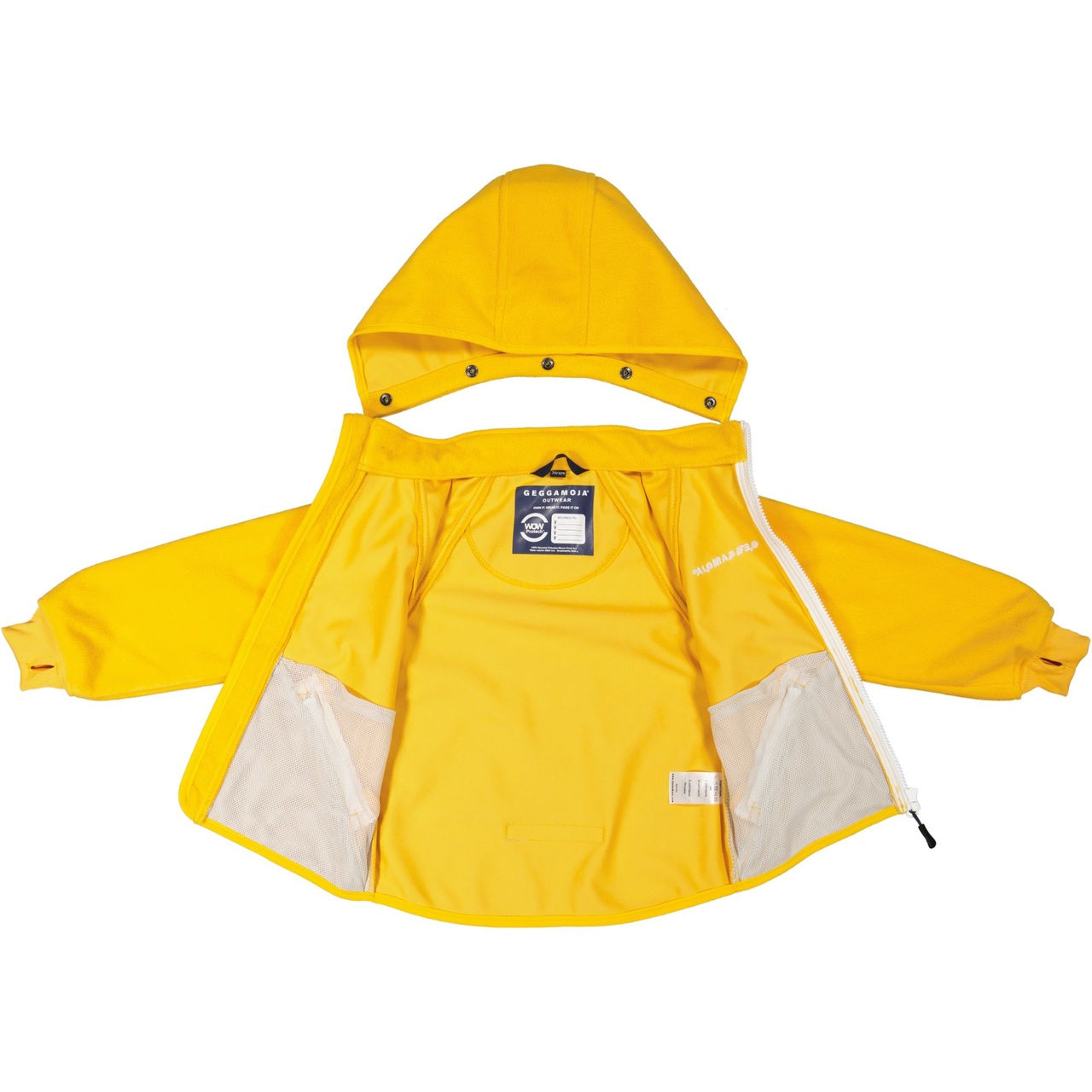 Wind fleece jacket Yellow 110/116