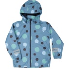 Rain set fleece Multi dots blue