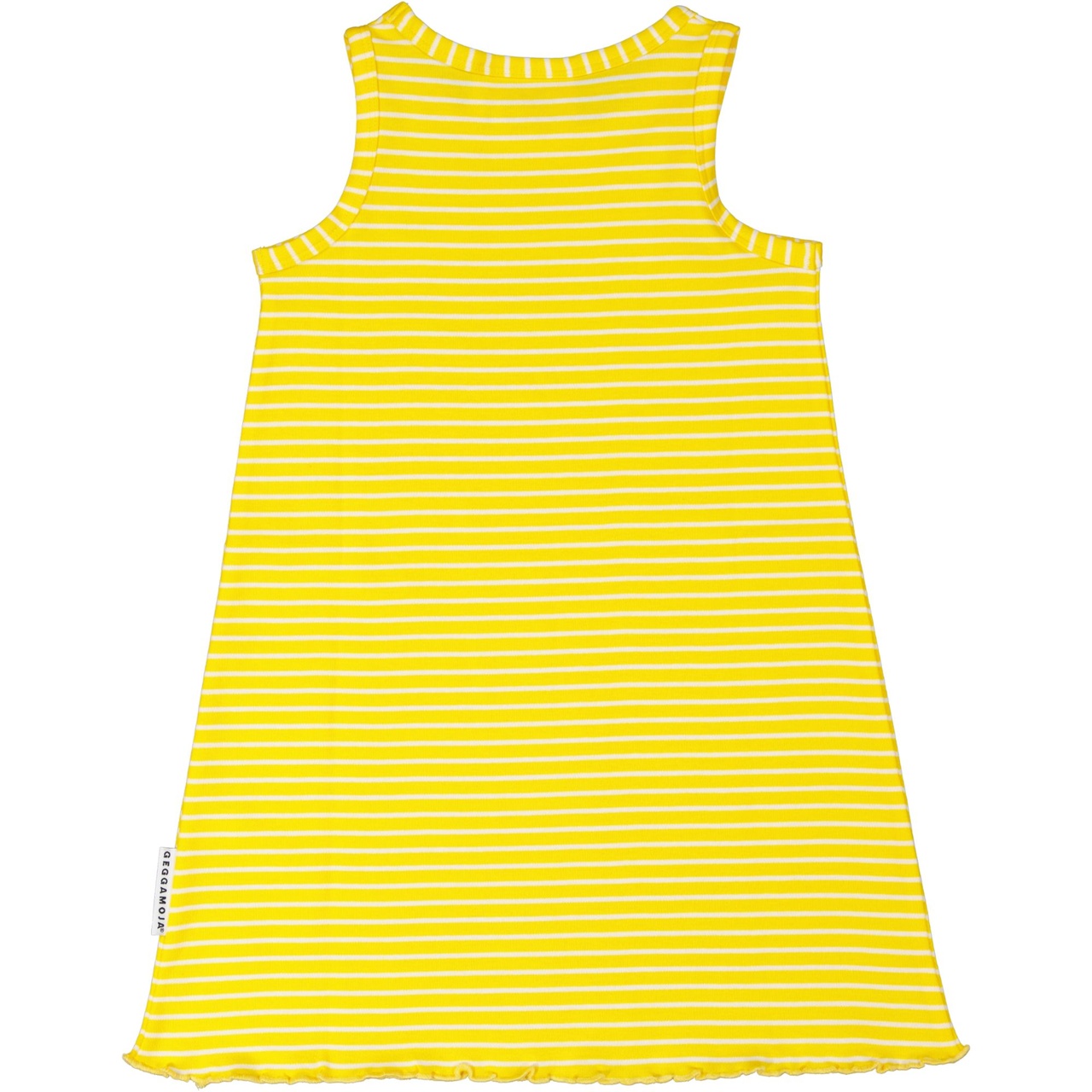 Summer tank dress Yellow/white 146/152