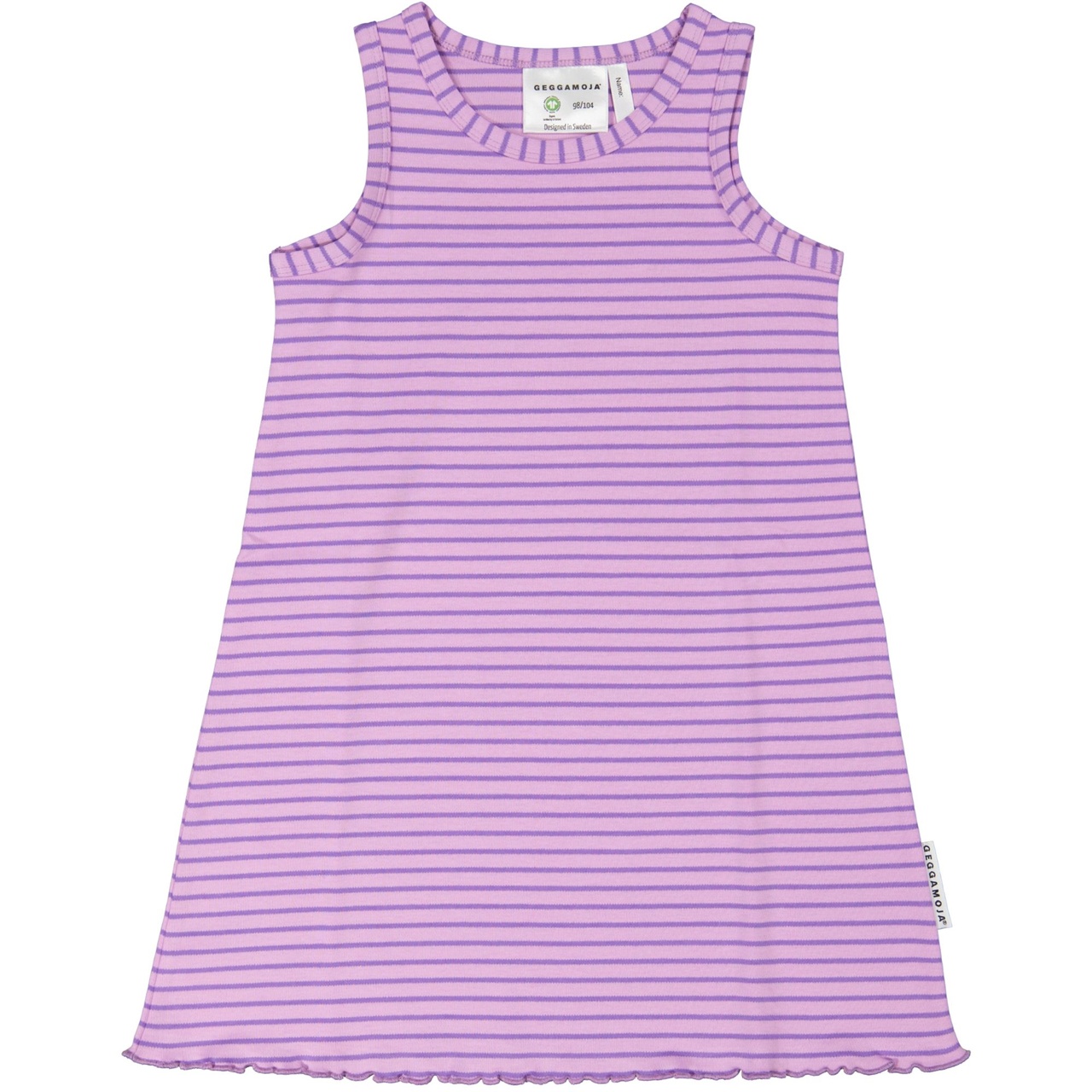 Summer tank dress L.purple/purple 146/152