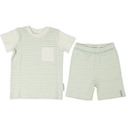 Two pice summer pyj L green/green
