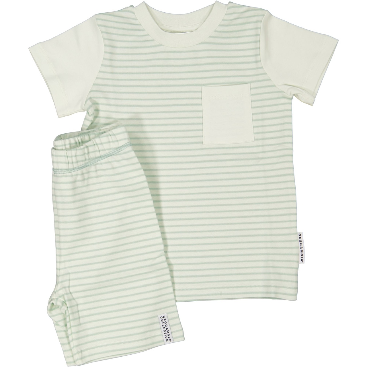 Two pice summer pyj L green/green