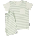 Two pice summer pyj L green/green