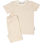 Two pice summer pyj White/beige
