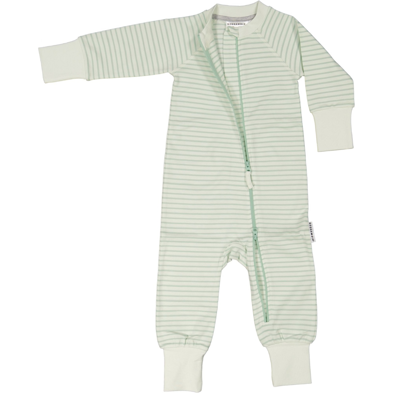 Baby pyjamas L green/green