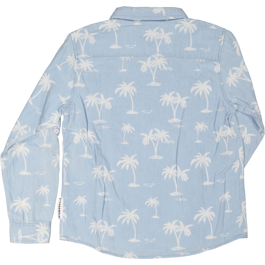Jeansskjorta Palm Blå 170