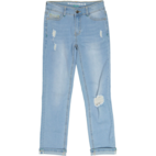 Unisex 5-pocket Loose fit Jeans Blå 98/104