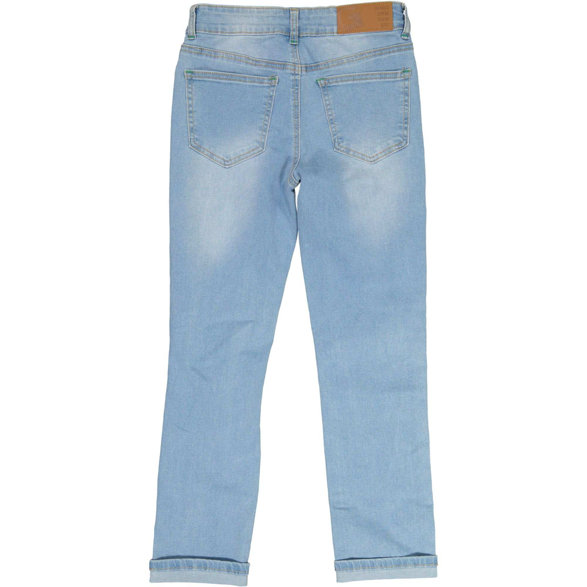 Unisex loose fit jeans Denim Sinine wash