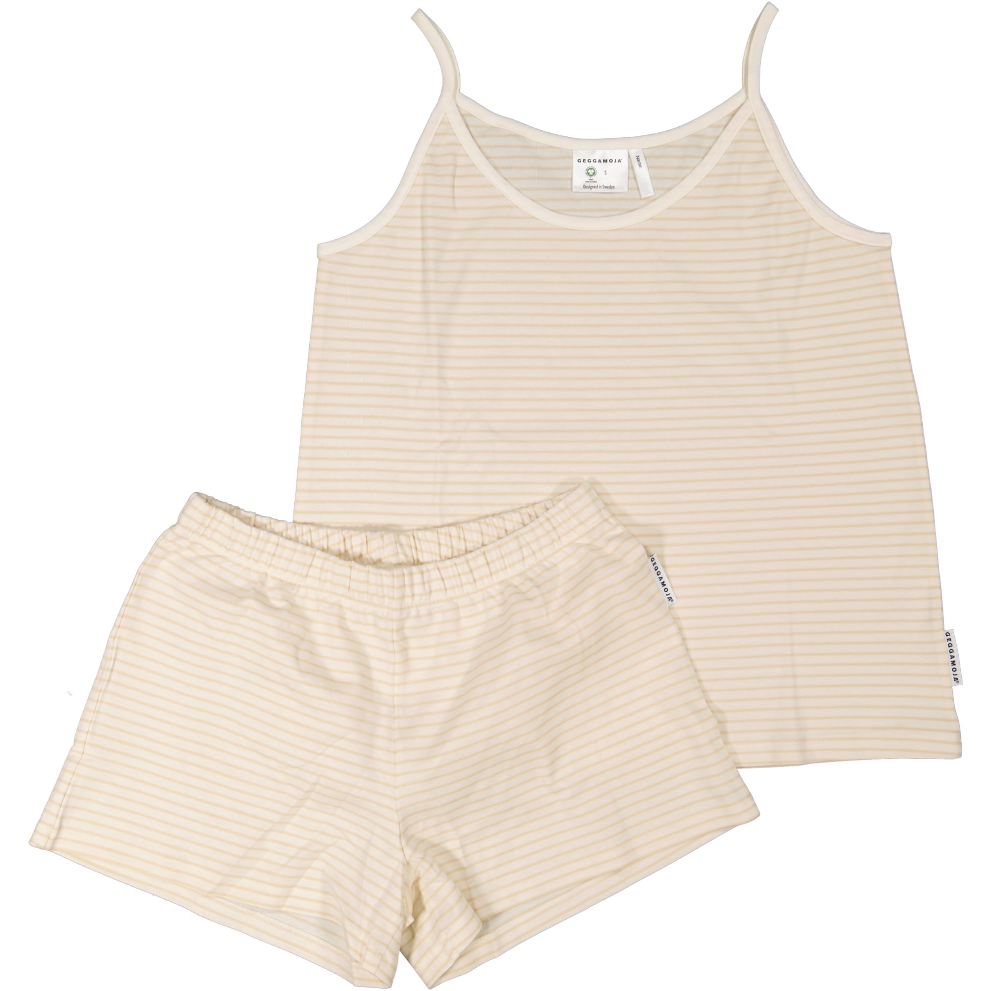 Vuxen Pyjamas Vit/Beige