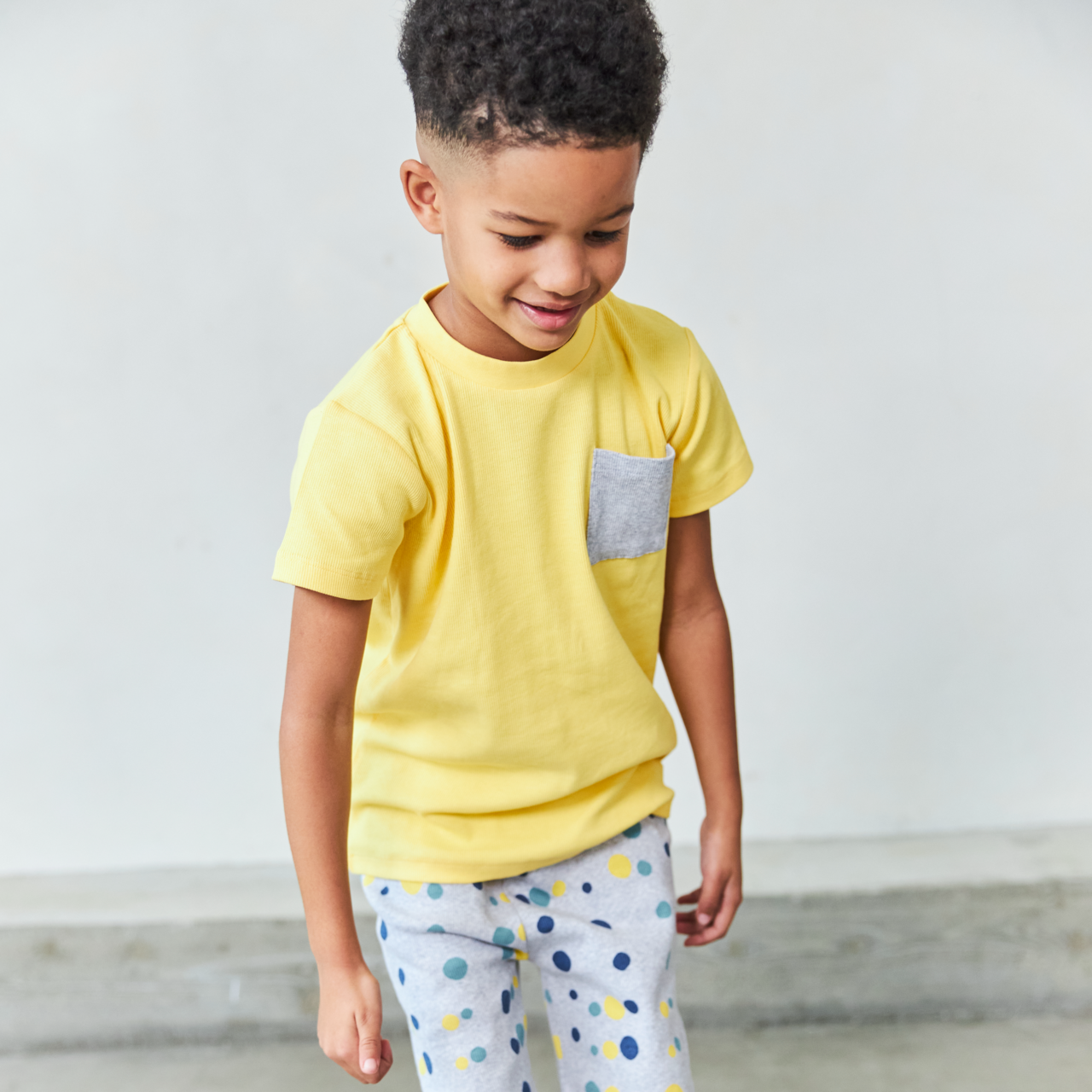 Two pcs summer pyjamas Yellow  146/152